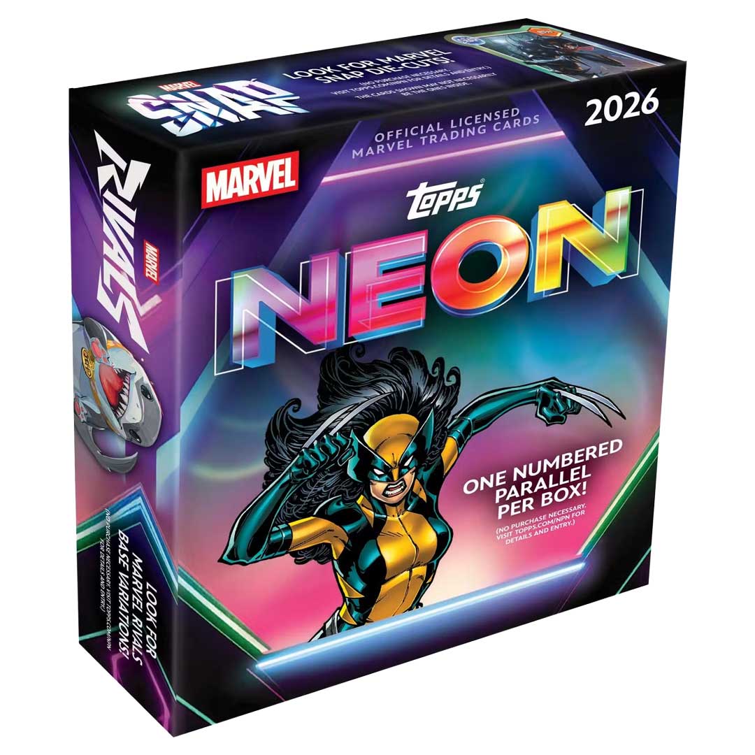 2026 Topps Marvel Neon Mega Box