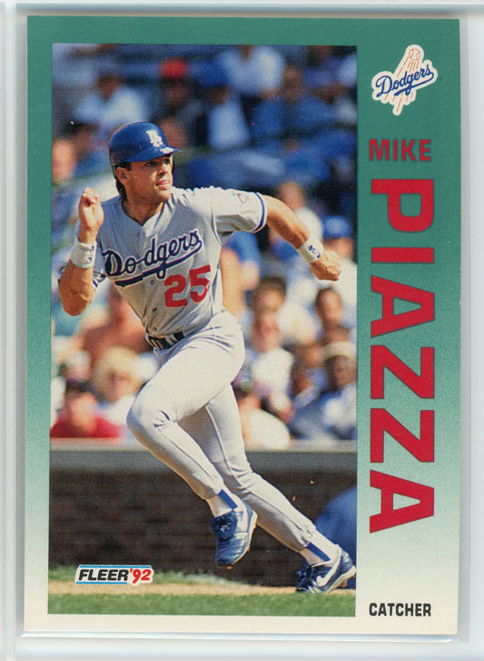 1992 Fleer Update #U-92 Mike Piazza