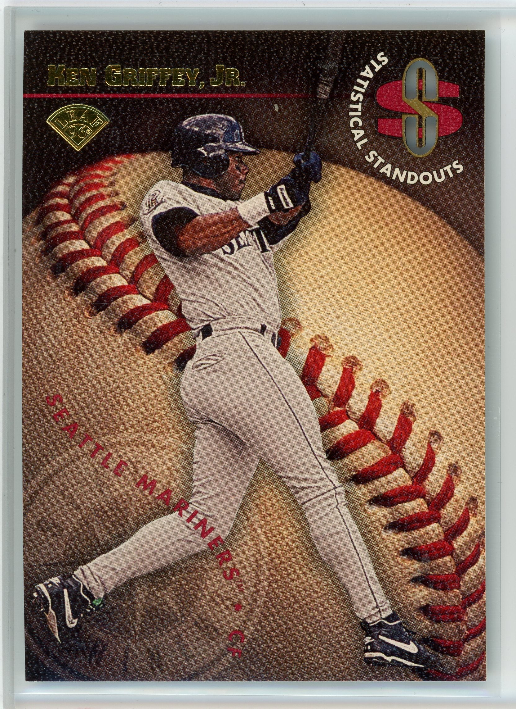 1996 Leaf #4 Ken Griffey, Jr. Statistical Standouts