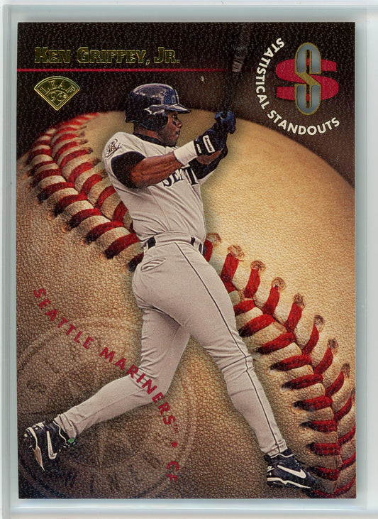 1996 Leaf #4 Ken Griffey, Jr. Statistical Standouts