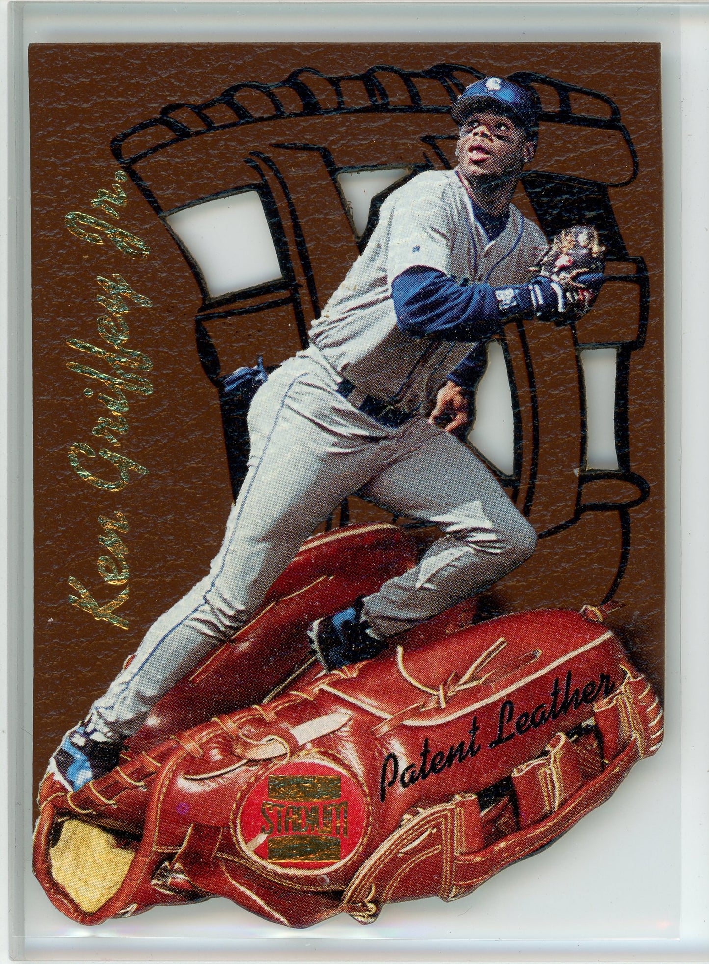 1997 Stadium Club #PL5 Greg Maddux Patent Leather