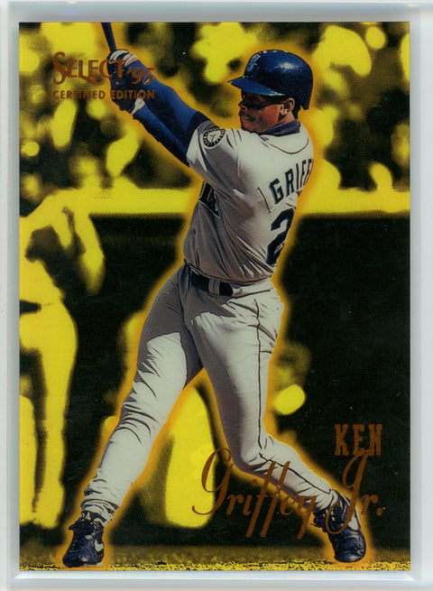 1995 Select Certified #70 Ken Griffey Jr. Mirror Gold