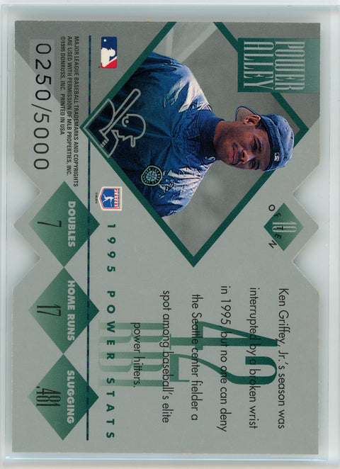 1996 Donruss #10 Ken Griffey, Jr. Power Alley