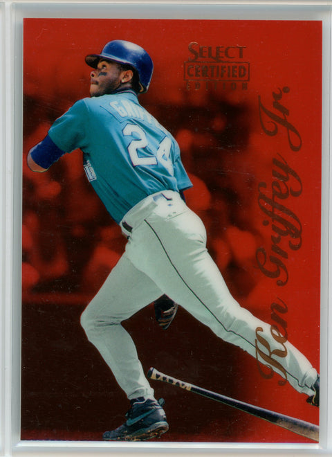 1996 Select Certified #47 Ken Griffey Jr. Certified Red