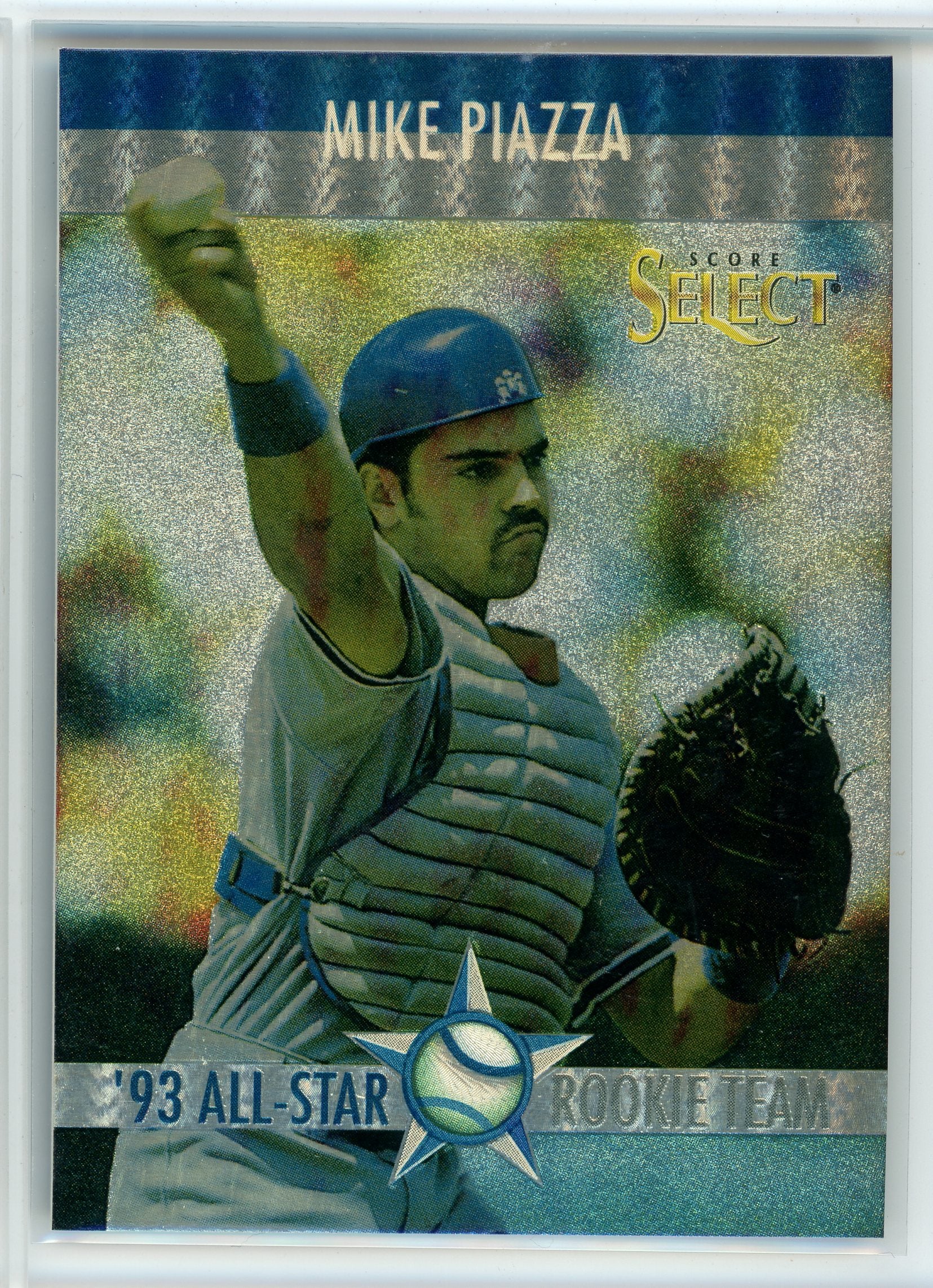 1993 Select Rookie & Traded #5 Mike Piazza '93 All-Star Rookie Team