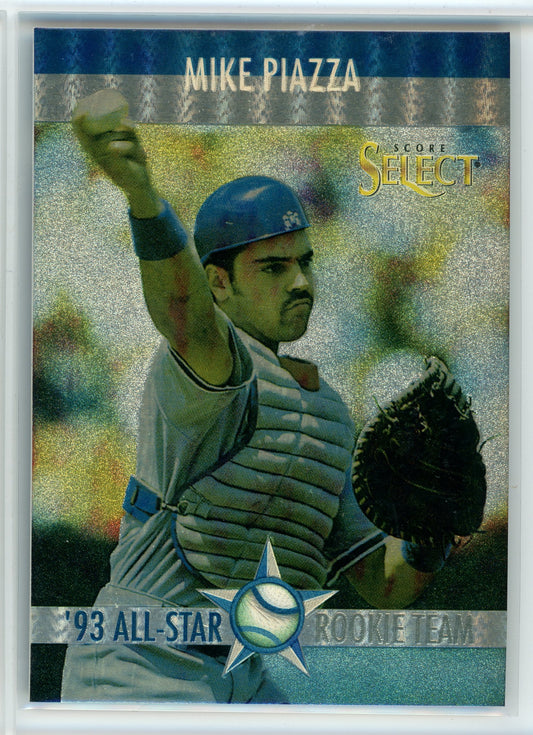 1993 Select Rookie & Traded #5 Mike Piazza '93 All-Star Rookie Team