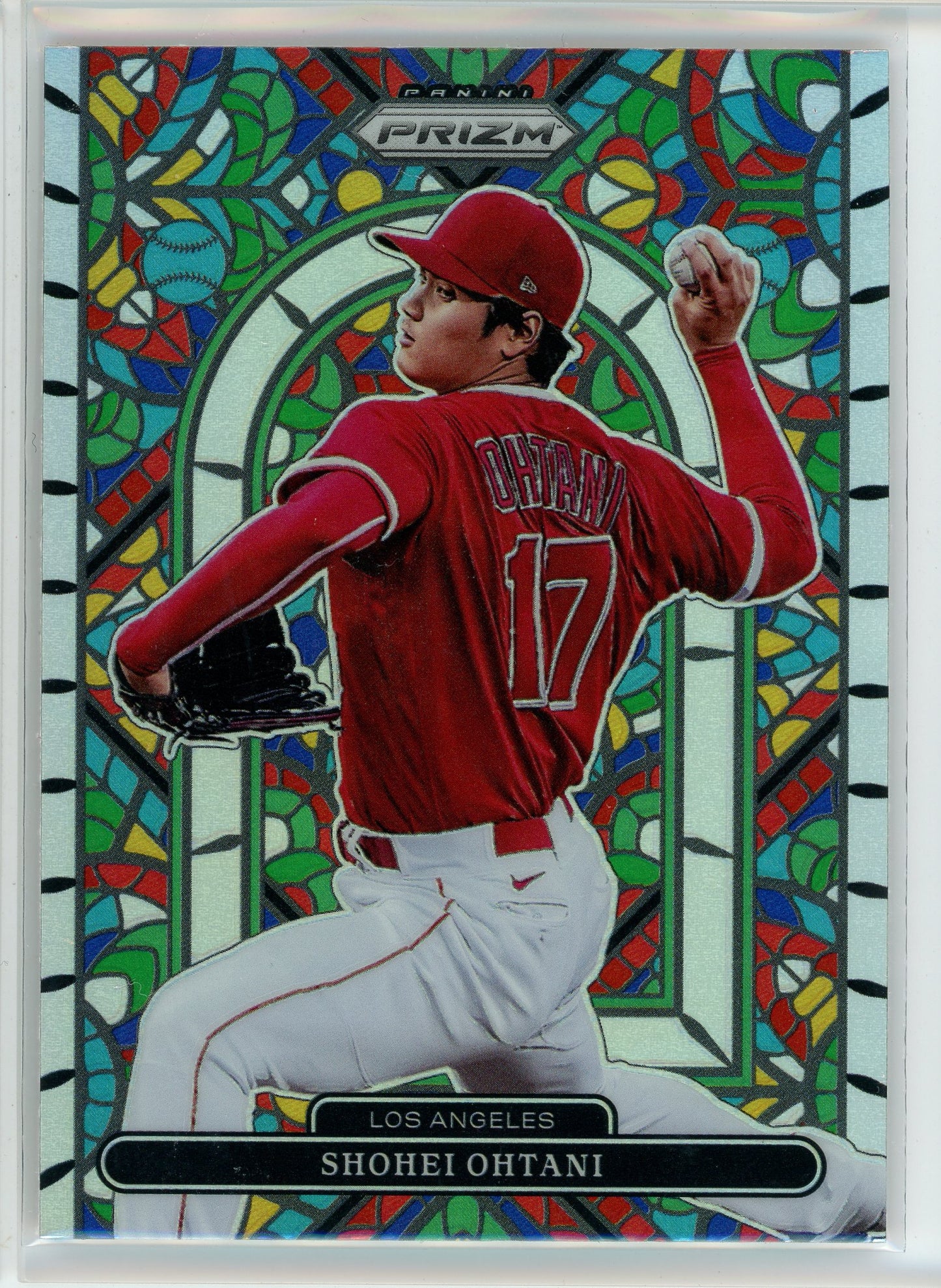 2022 Panini Prizm #SG-3 Shohei Ohtani Stained Glass