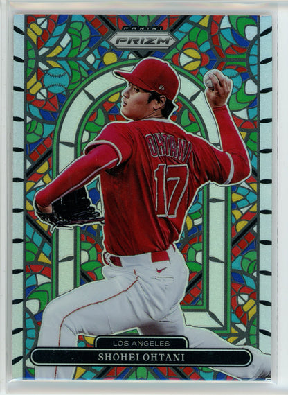 2022 Panini Prizm #SG-3 Shohei Ohtani Stained Glass