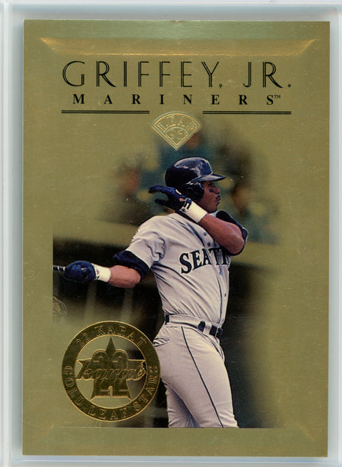 1996 Leaf #4 Ken Griffey Jr. 22 Karat Gold /5000