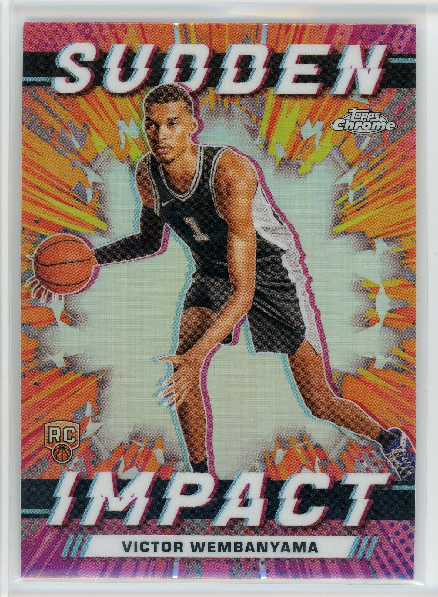 2024 Topps Chrome #SI-1 Victor Wembanyama Sudden Impact