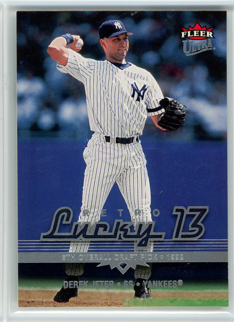 2006 Ultra #208 Derek Jeter Retro Lucky 13