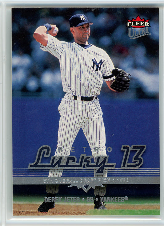 2006 Ultra #208 Derek Jeter Retro Lucky 13