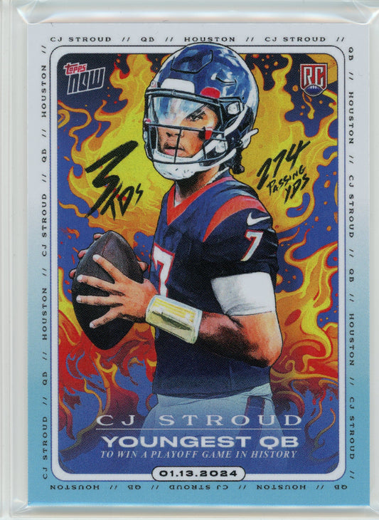 2024 Topps Now #CJ2 CJ Stroud