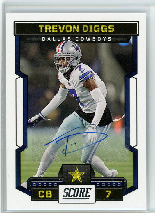2023 Score #231 Trevon Diggs Auto