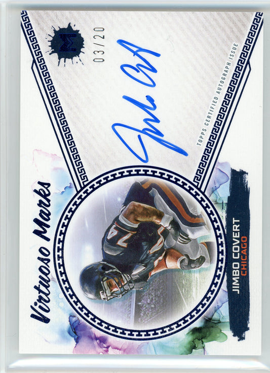 2024 Topps Motif ##VM-JC Jimbo Covert Virtuoso Marks Auto /20