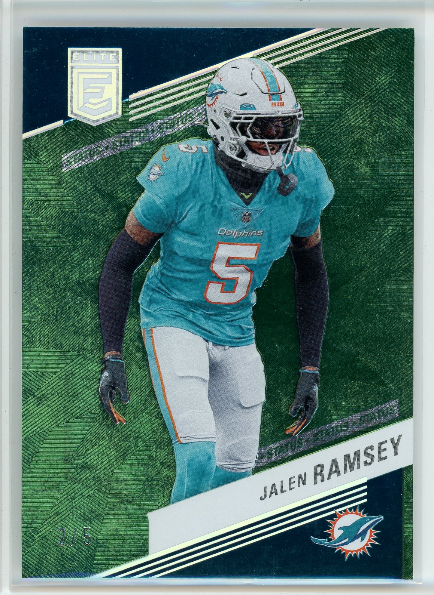 2023 Donruss Elite #45 Jalen Ramsey Status Green /5