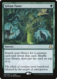 MTG Judge Promos Sylvan Tutor