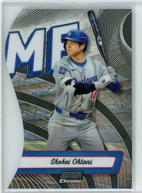 2024 Stadium Club #TVN-1 Shohei Ohtani Triumvirates Nicknames