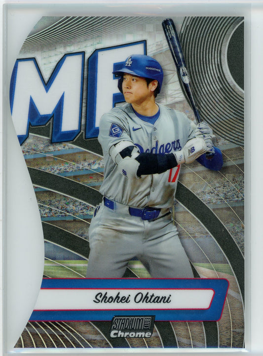 2024 Stadium Club #TVN-1 Shohei Ohtani Triumvirates Nicknames