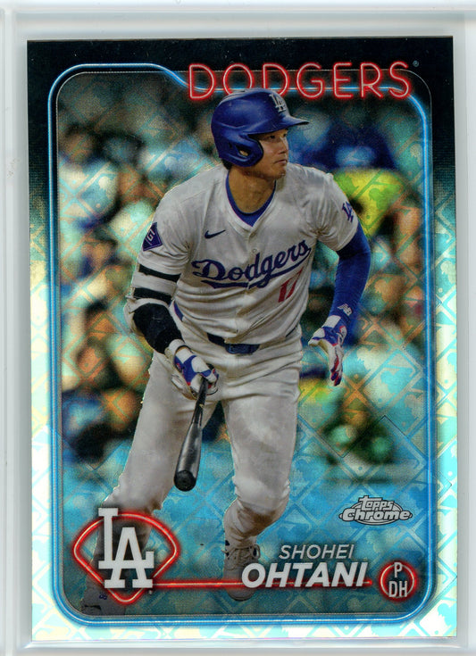 2024 Topps Chrome #1 Shohei Ohtani Logofractor