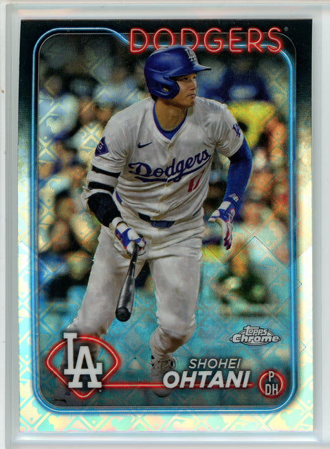 2024 Topps Chrome #1 Shohei Ohtani Logofractor