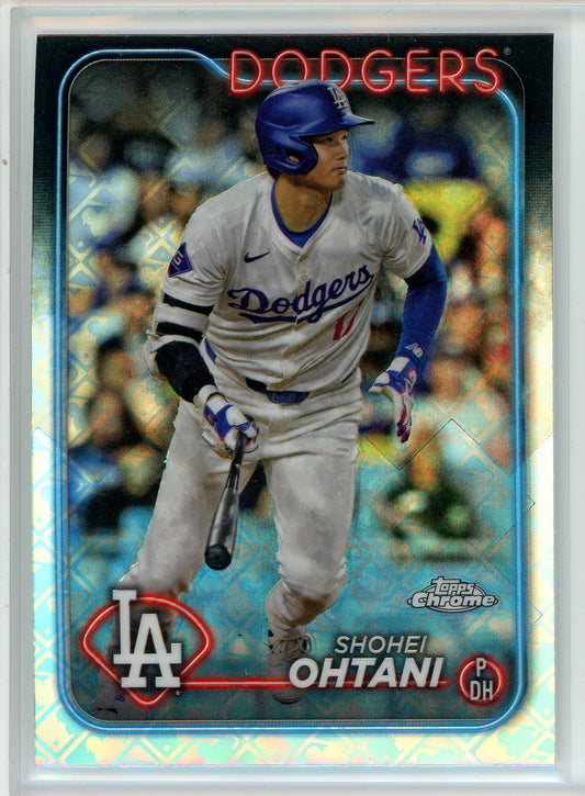 2024 Topps Chrome #1 Shohei Ohtani Logofractor