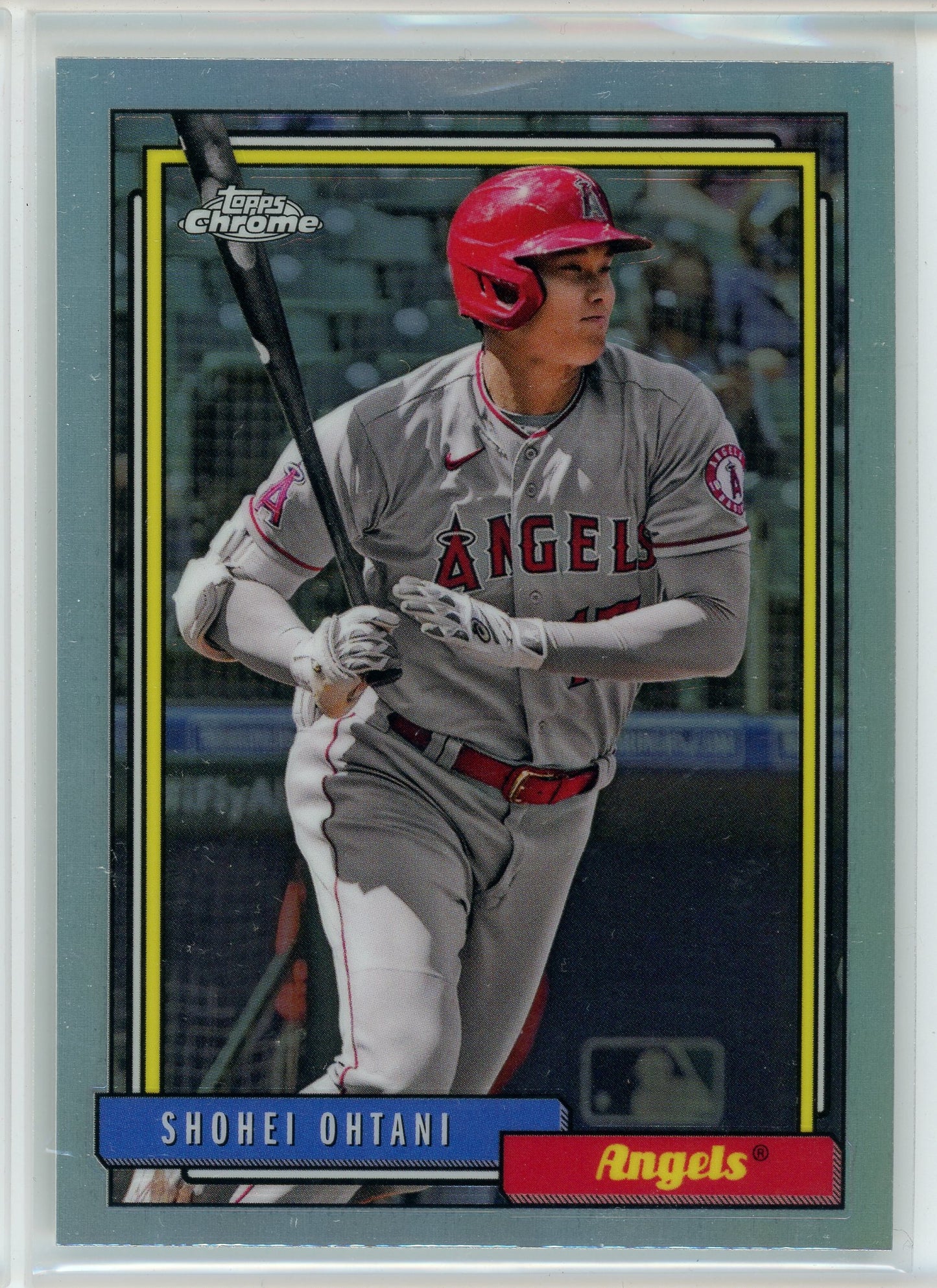 2021 Topps Update #TC92-4 Shohei Ohtani 1992 Topps Redux Chrome