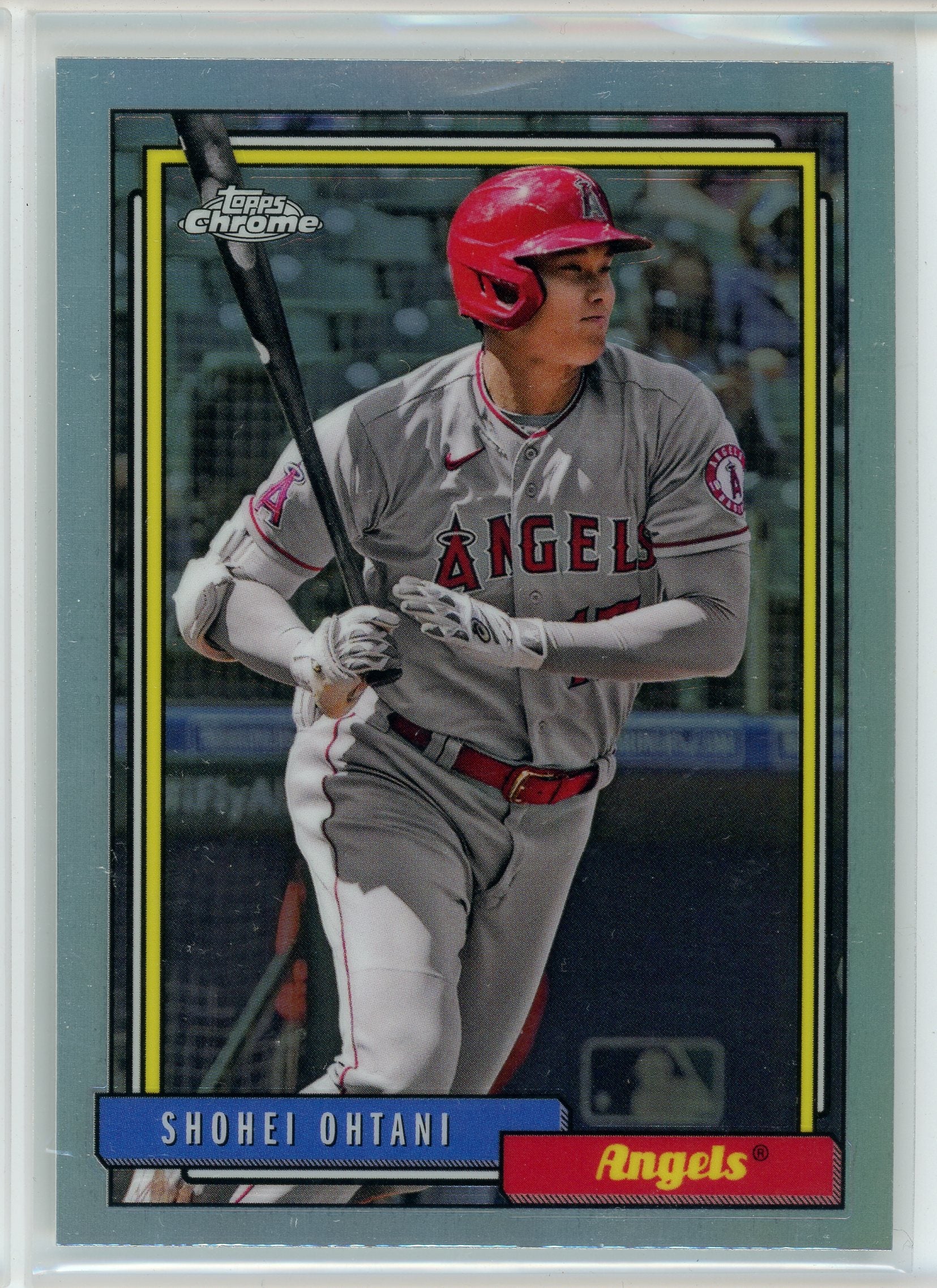 2021 Topps Update #TC92-4 Shohei Ohtani 1992 Topps Redux Chrome