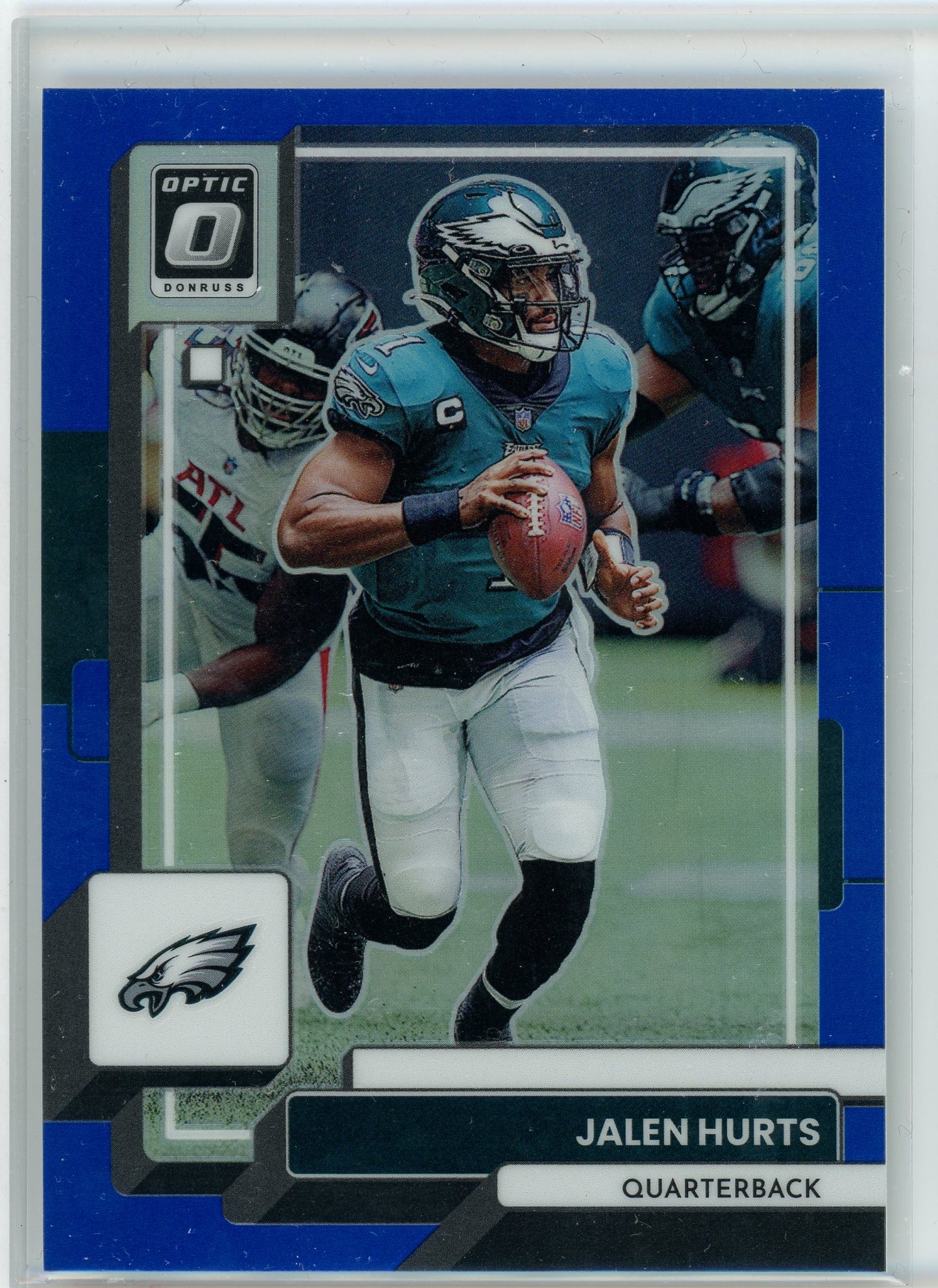 2022 Donruss #171 Jalen Hurts Blue Prizm /179