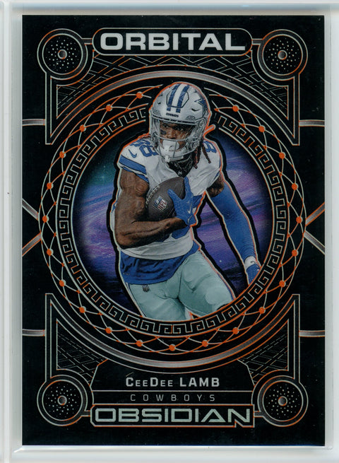2023 Panini Obsidian #6 CeeDee Lamb Orbital /65