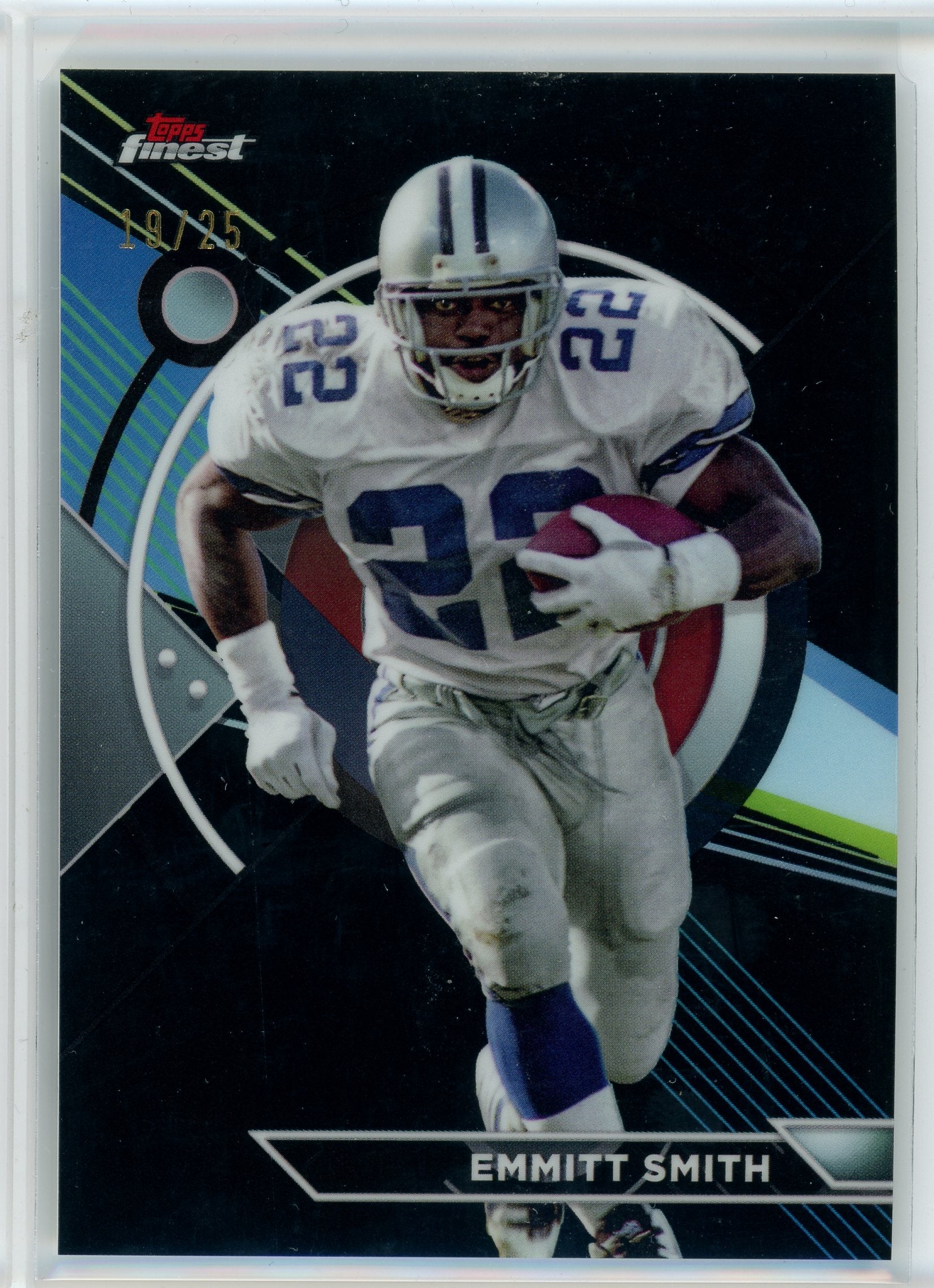 2023 Topps Finest #171 Emmitt Smith /25