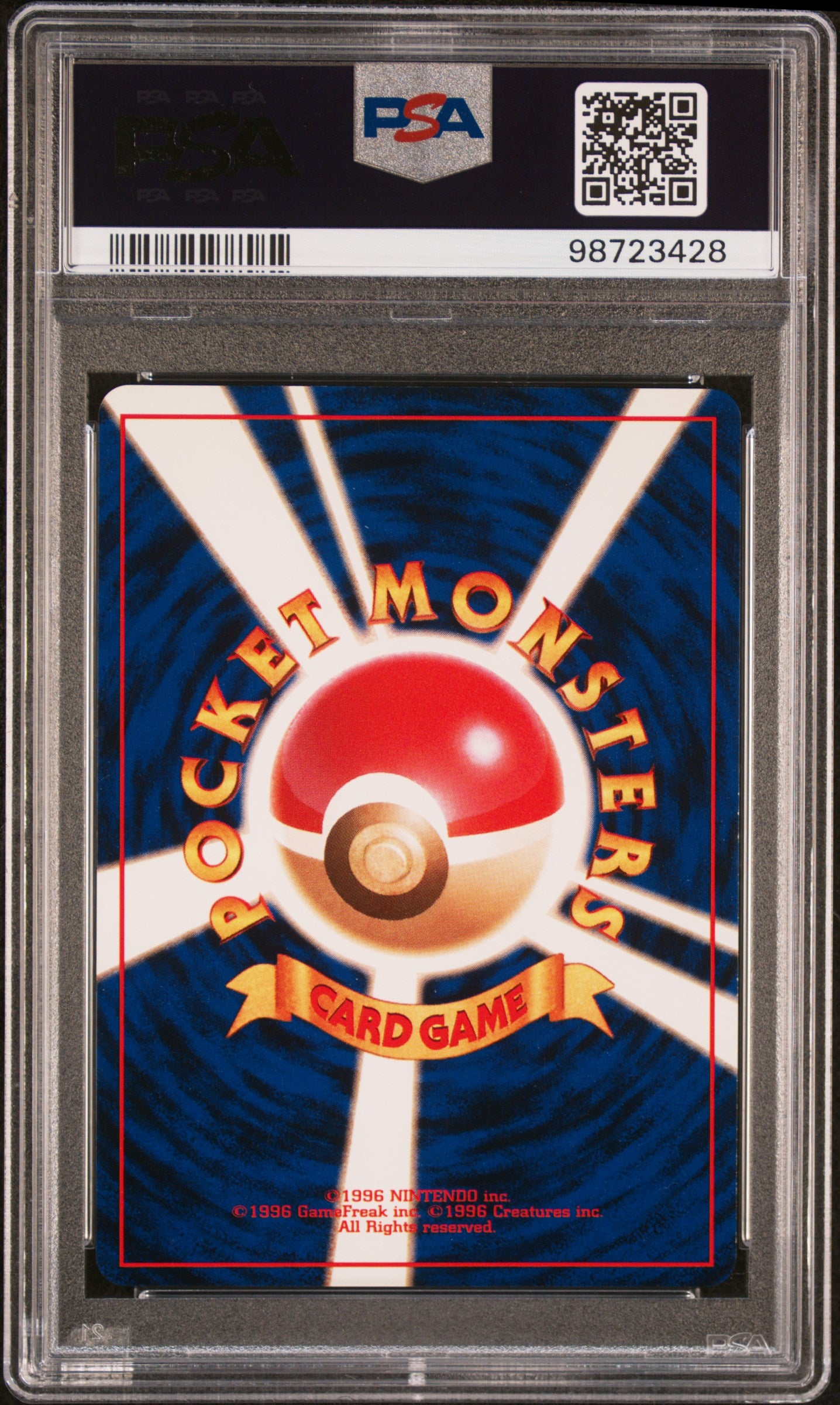 1999 Pokemon Japanese Gym 2 #145 Rocket'S Zapdos-Holo PSA 8