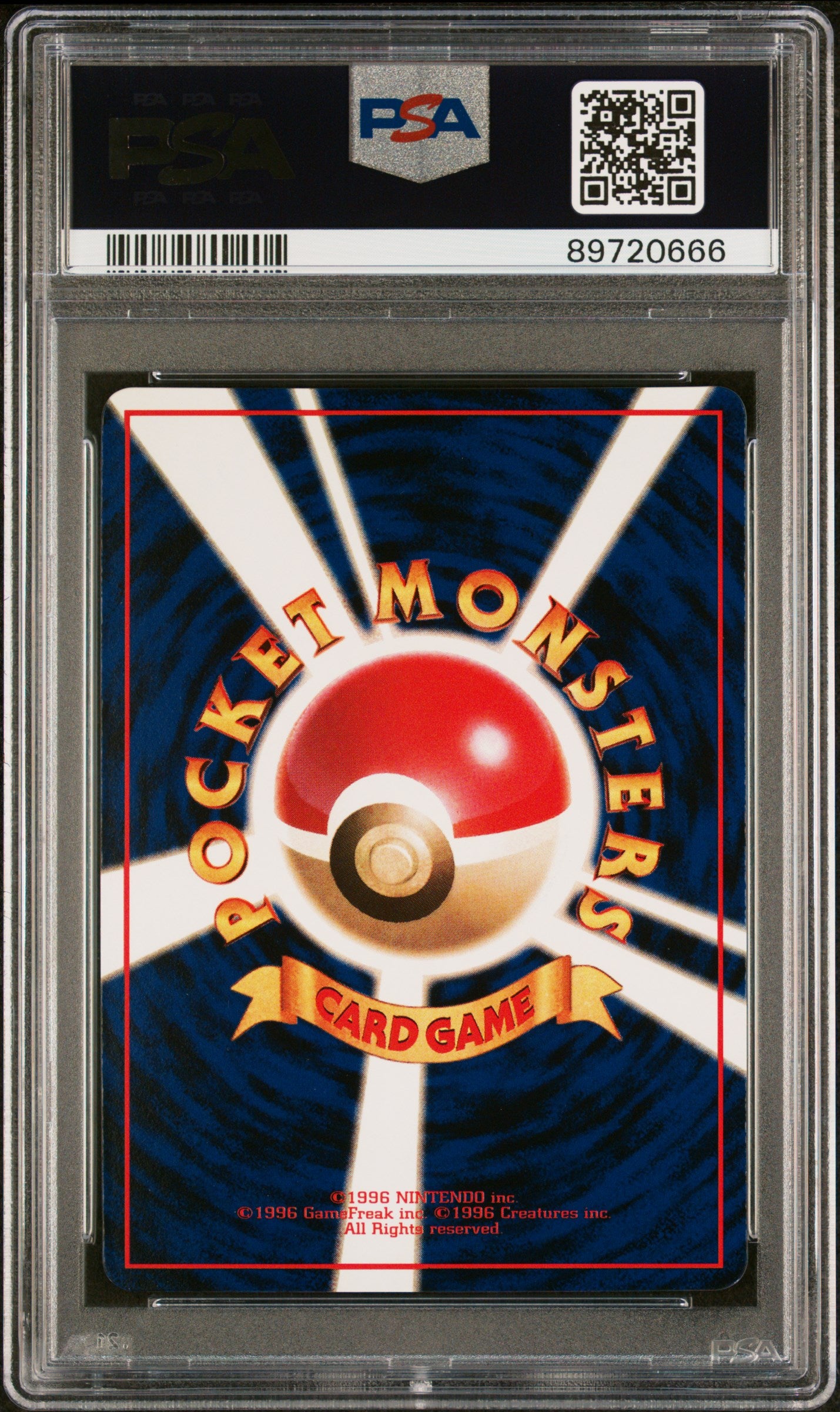 1998 Pokemon Japanese Vending #70 Weepinbell Series Iii PSA 10