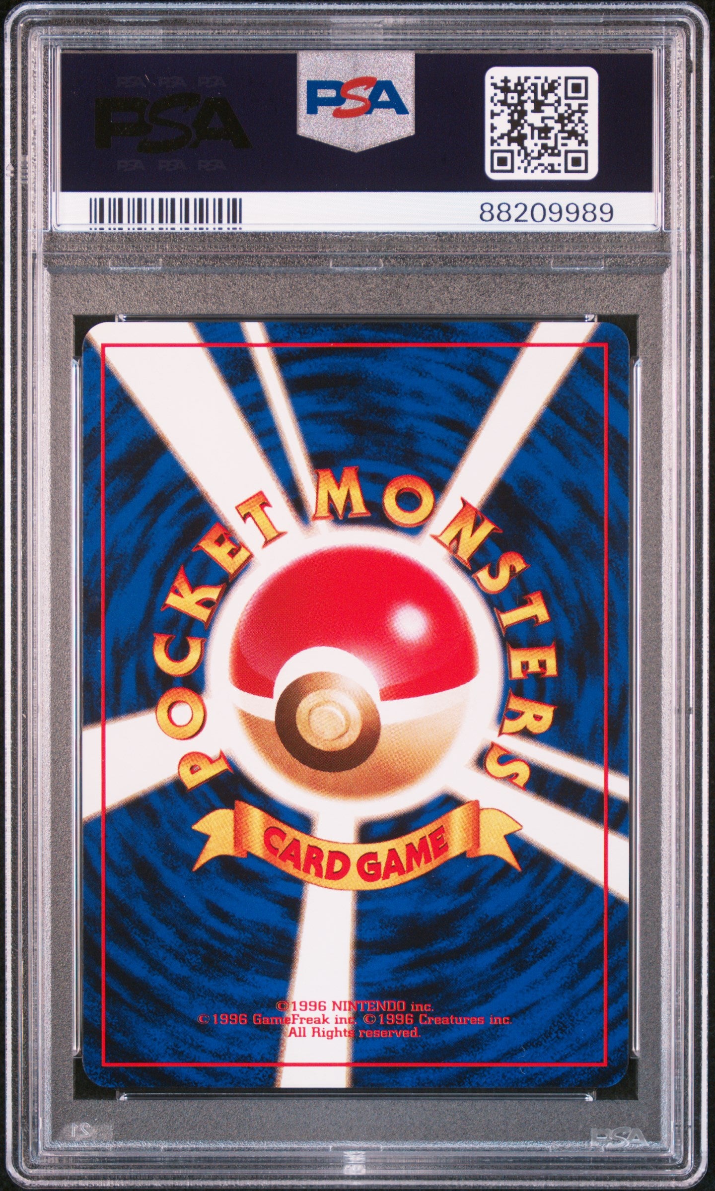 1999 Pokemon Japanese Promo Southern Islands #20 Raticate PSA 9