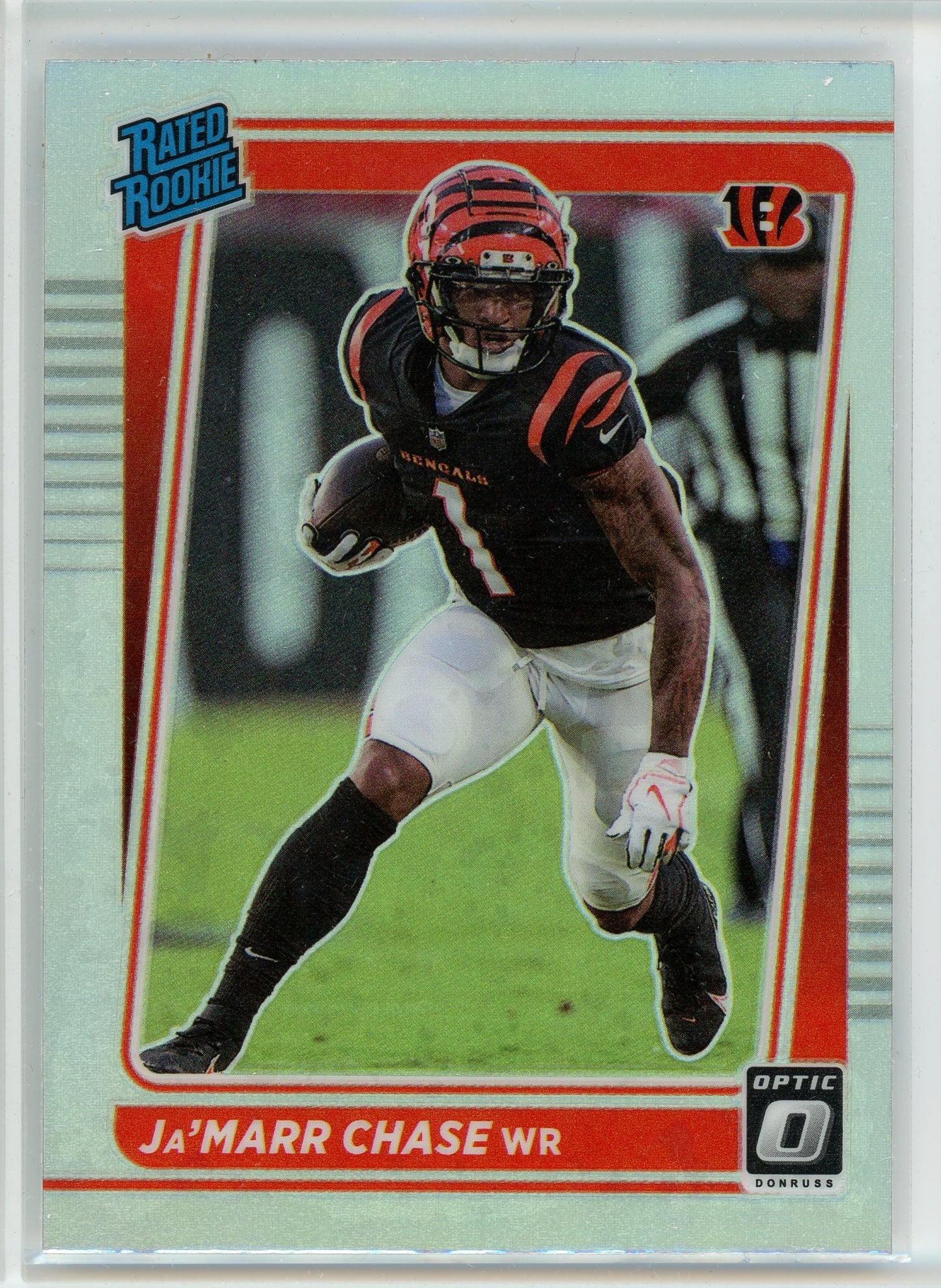 2021 Donruss Optic #207 Ja'Marr Chase Holo