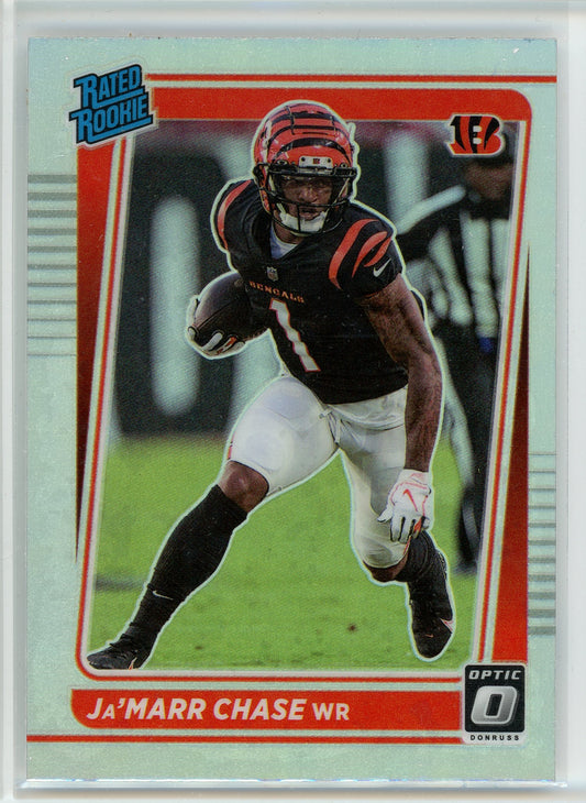 2021 Donruss Optic #207 Ja'Marr Chase Holo