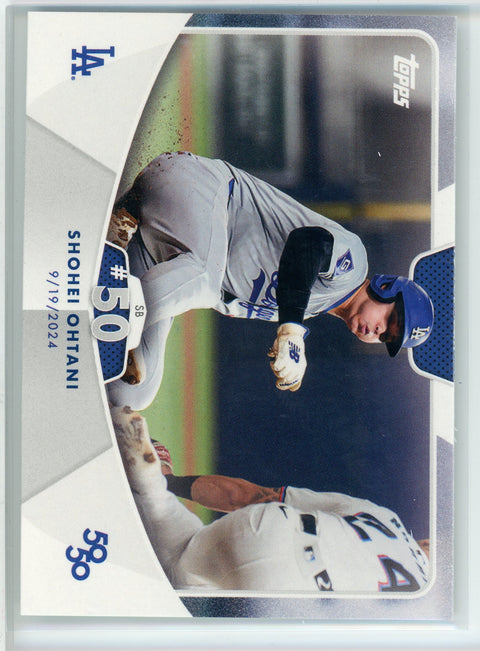 2024 Topps 50/50: Shohei Ohtani #98 Shohei Ohtani #50