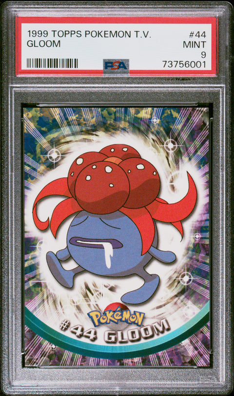 1999 Topps Pokemon Tv #44 Gloom PSA 9