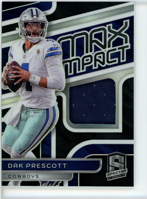 2024 Panini Spectra #MI-DPT Dak Prescott Max Impact Patch /99
