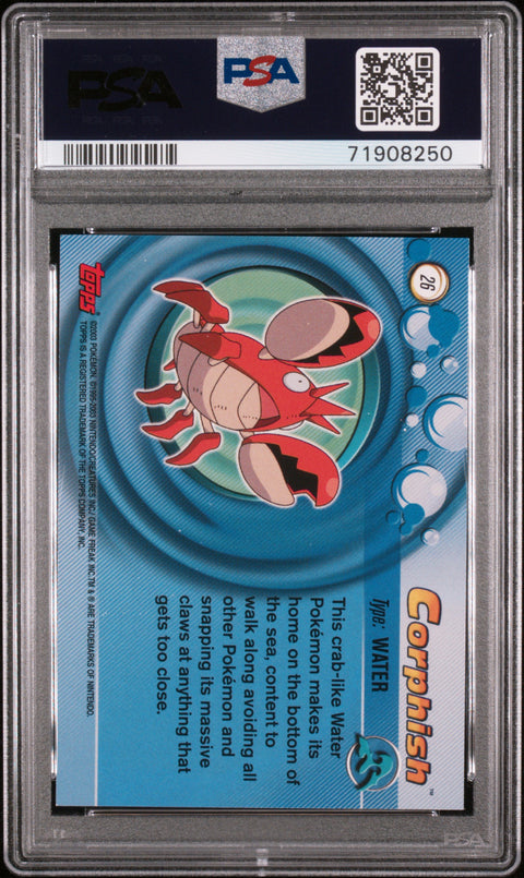2003 Topps Pokemon Advanced #26 Corphish Advanced PSA 10