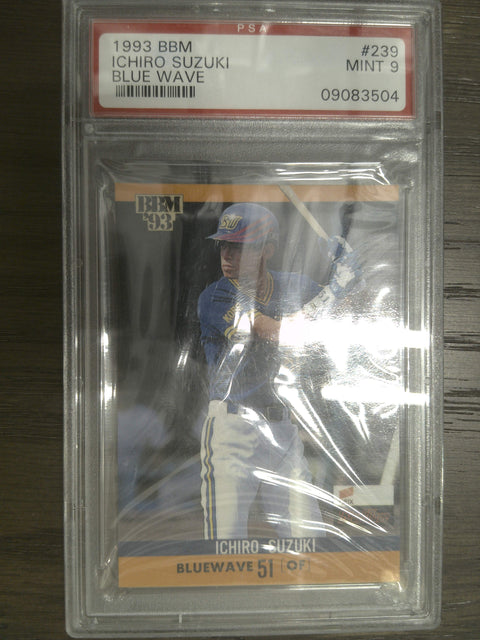 1993 Bbm #239 Ichiro Suzuki Blue Wave PSA 9