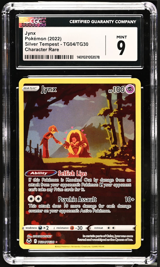 2022 Silver Tempest #TG04/TG30 Jynx CGC 9