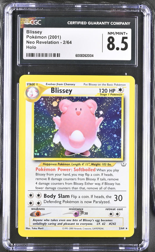 2001 Neo Revelation #2/64 Blissey CGC 8.5