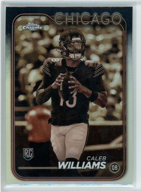 2024 Topps Chrome #202 Caleb Williams Sepia Refractor