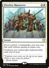 MTG Commander 2020 Flawless Maneuver