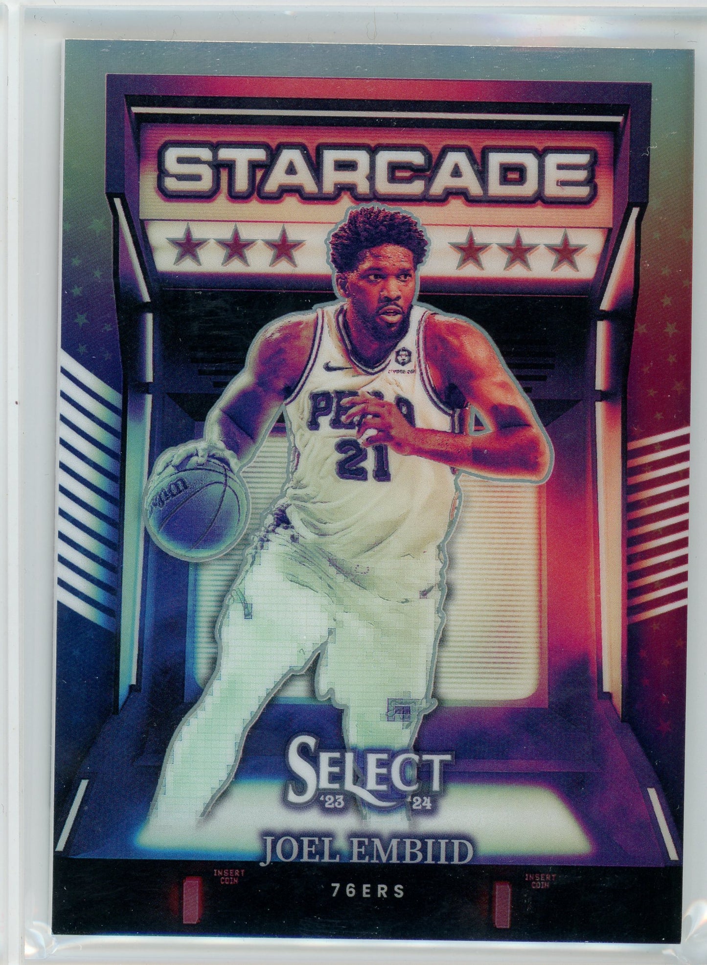2023-24 Panini Select #28 Joel Embiid Starcade