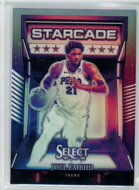 2023-24 Panini Select #28 Joel Embiid Starcade