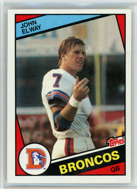1984 Topps #63 John Elway