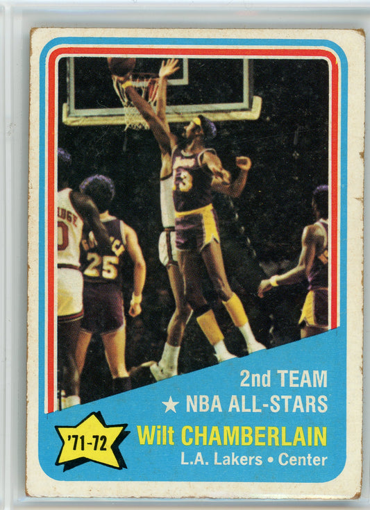 1972-73 Topps #168 Wilt Chamberlain