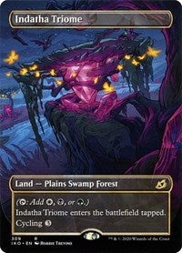 MTG Ikoria: Lair of Behemoths Indatha Triome (Showcase)